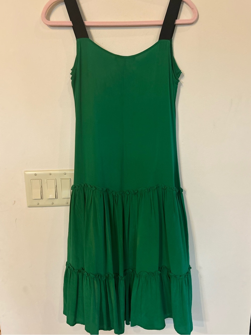 Dolce & Gabbana green silk dress PROJECT size 38 - Picture 2 of 11